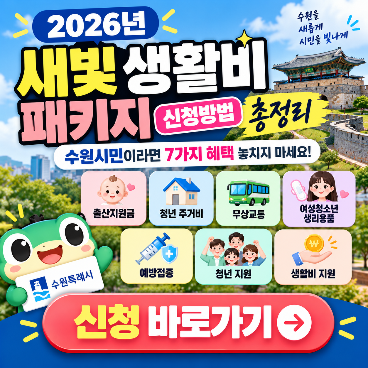 2026 수원 시민 혜택 패키지 신청방법
